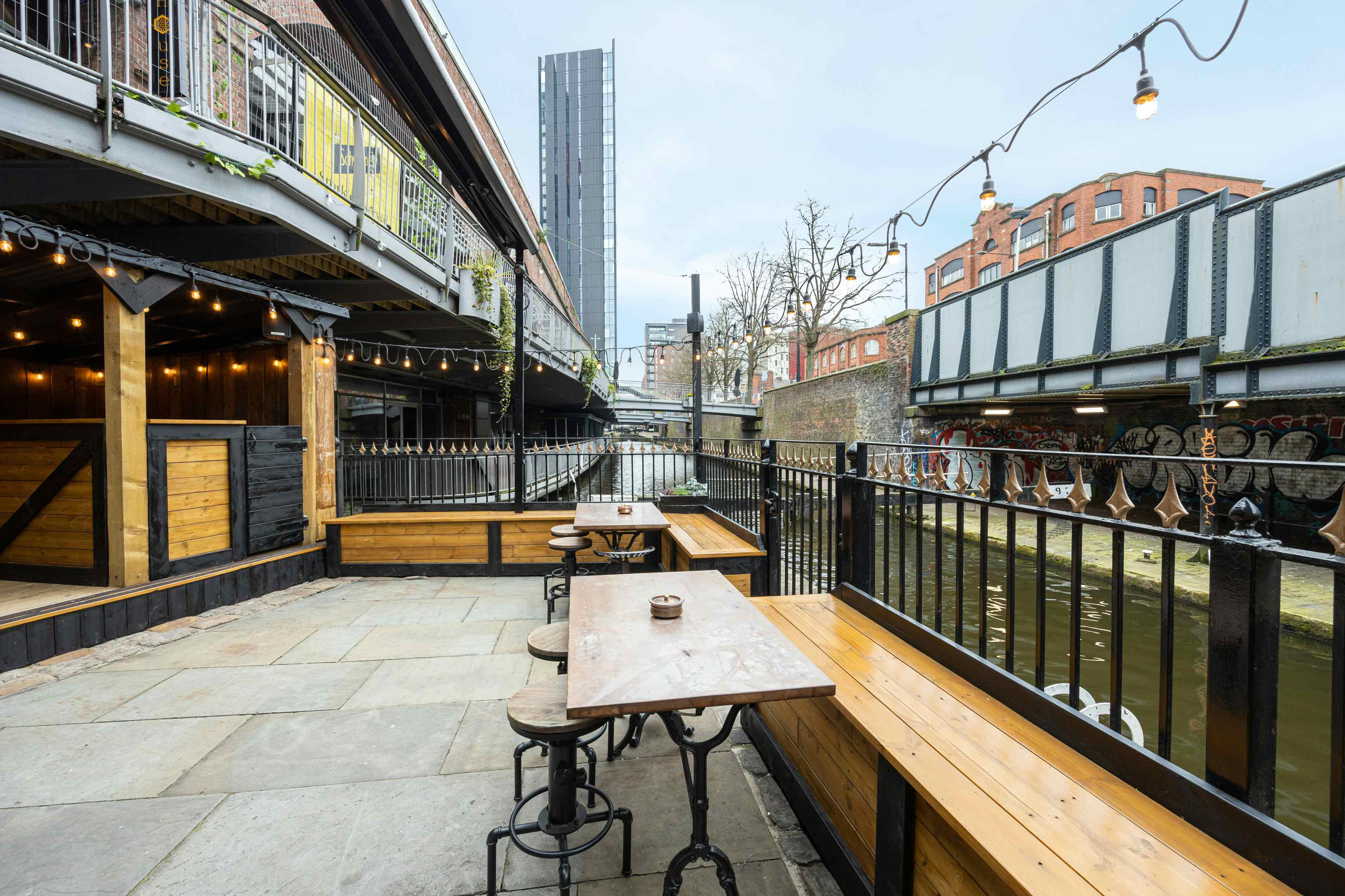 Hire Lounge Bar & Terrace, Lock 91, Manchester • HeadBox